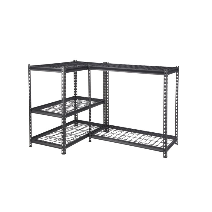 Rebrilliant Laderrick 72" H x 48" W x 24" D 5Shelf Steel Shelving